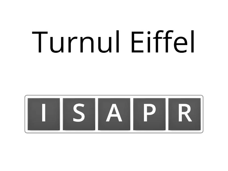 Capitalele Europei Anagram