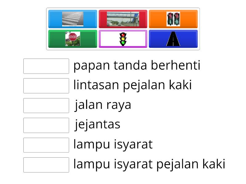 KUIZ KESELAMATAN JALAN RAYA Match Up