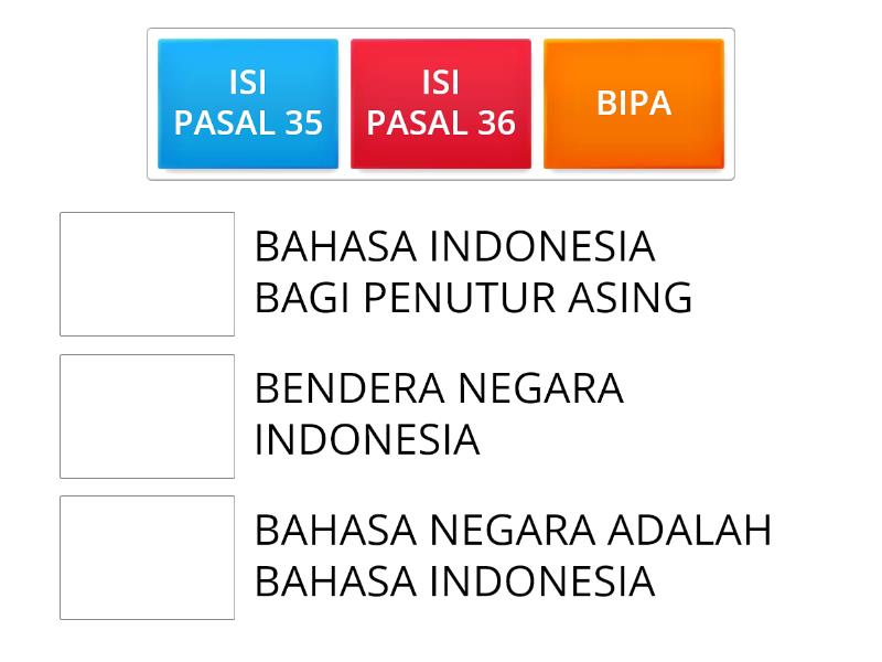 Pengetahuan Umum Tentang Bipa Match Up