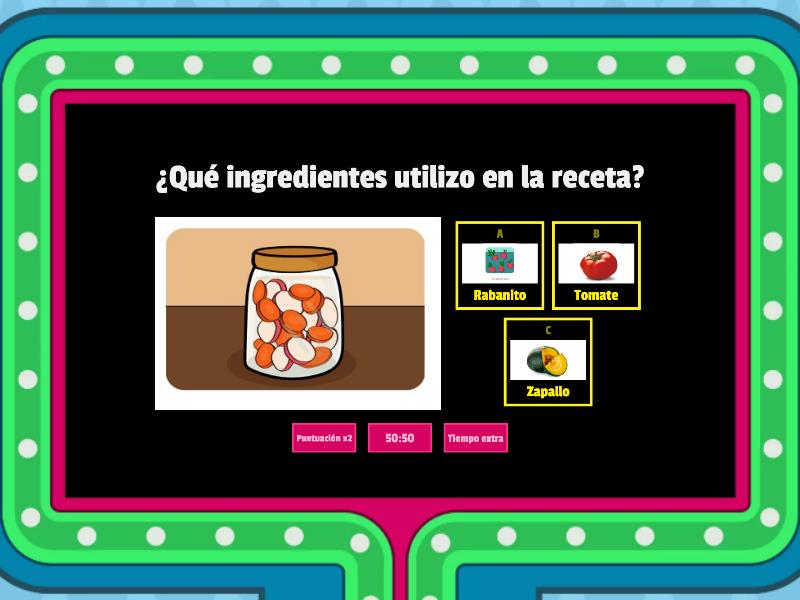 Receta Encurtido De Rabanitos Y Zanahoria Concurso De Preguntas