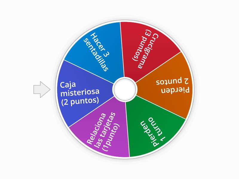 Ruleta De Actividades Rueda Aleatoria