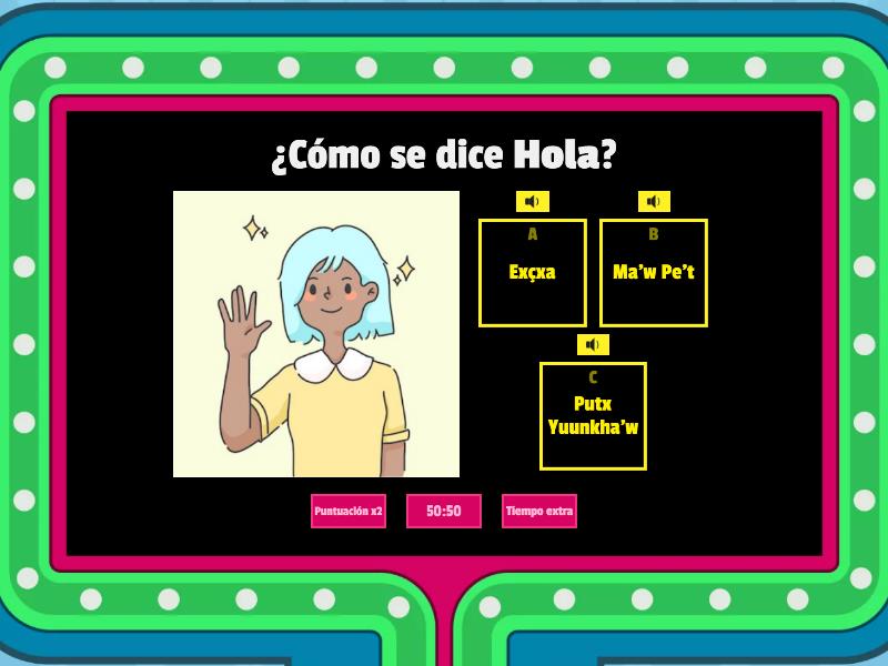 Aprendamos Los Saludos En Lengua Nasa Yuwe Gameshow Quiz