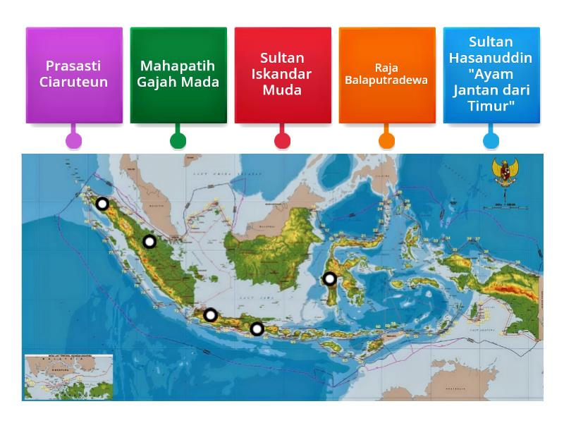 Peninggalan Kerajaan Hindu Budha Islam Di Indonesia Labelled Diagram