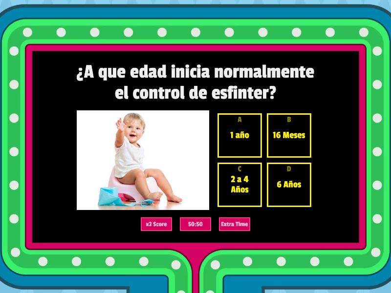 Control De Esfinter Gameshow Quiz