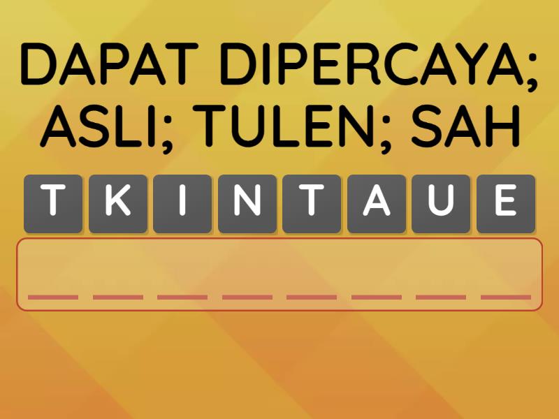 Kuis Karya Ilmiah Anagram