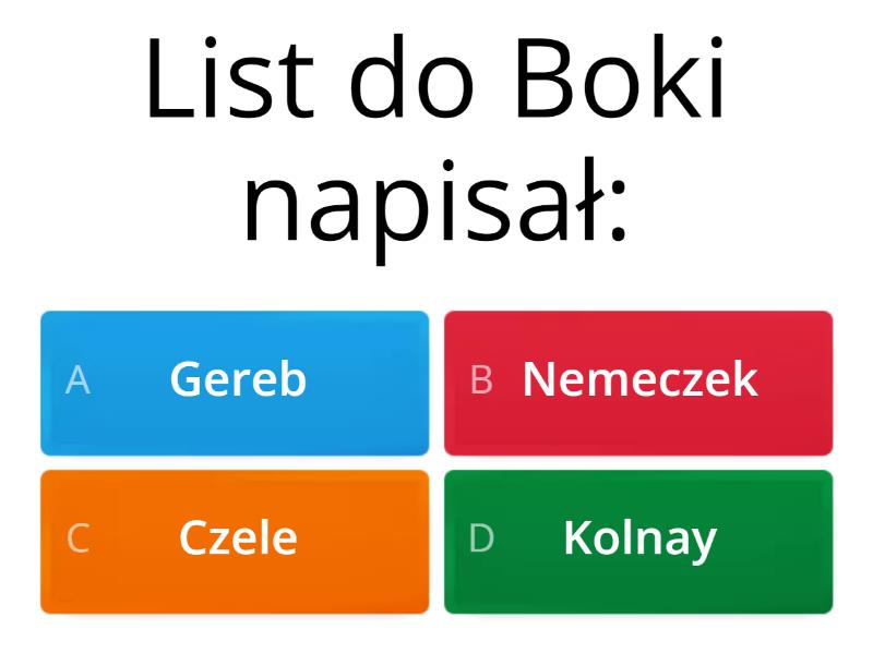 Chłopcy z Placu Broni Test