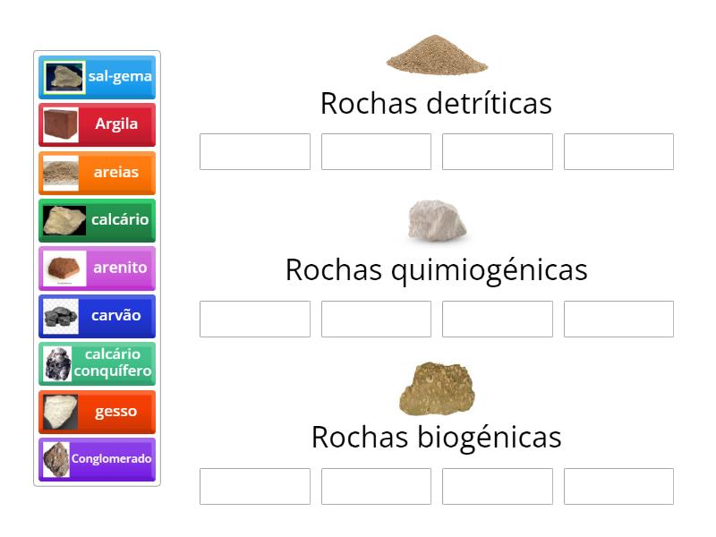 Rochas Sedimentares Classifica O Em Grupos