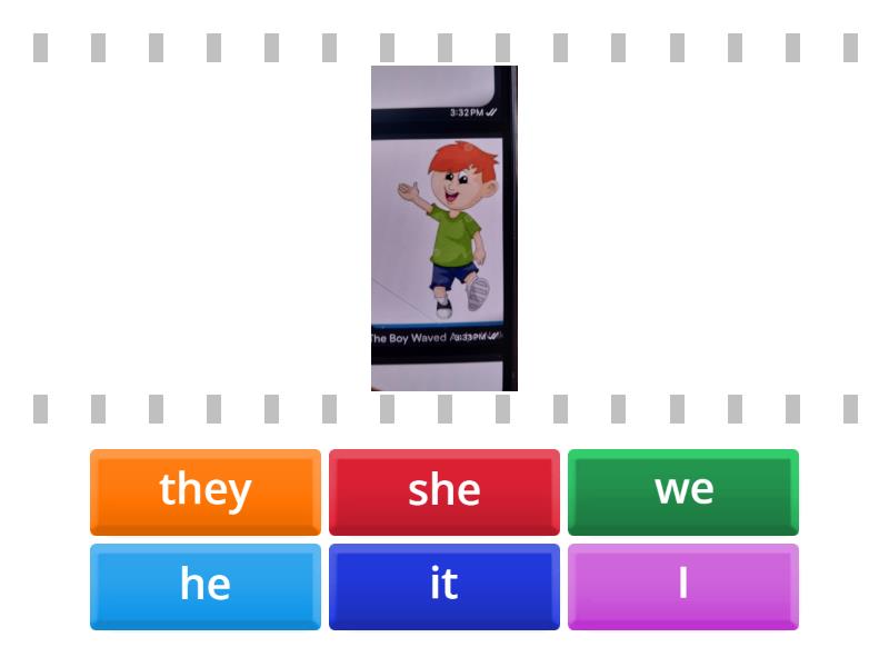 Pronouns Find The Match