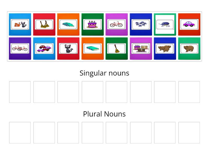 Singular And Plural Group Sort