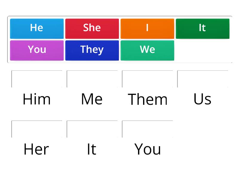 U3 Object Pronouns Une Las Parejas