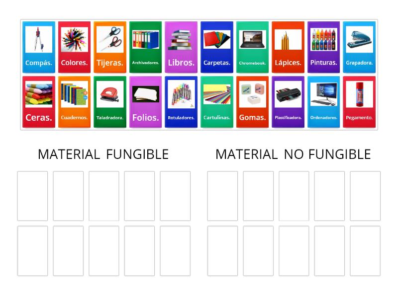 MATERIAL ESCOLAR Group Sort