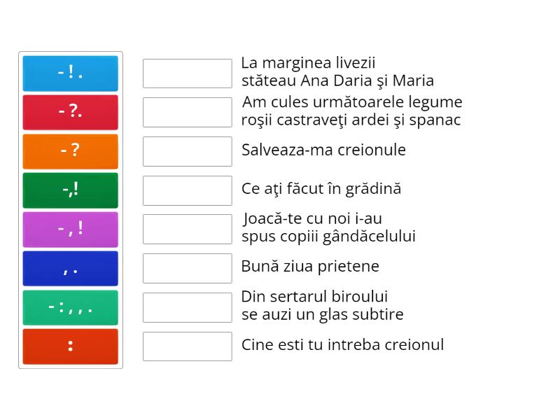 Semne De Punctuatie Match Up