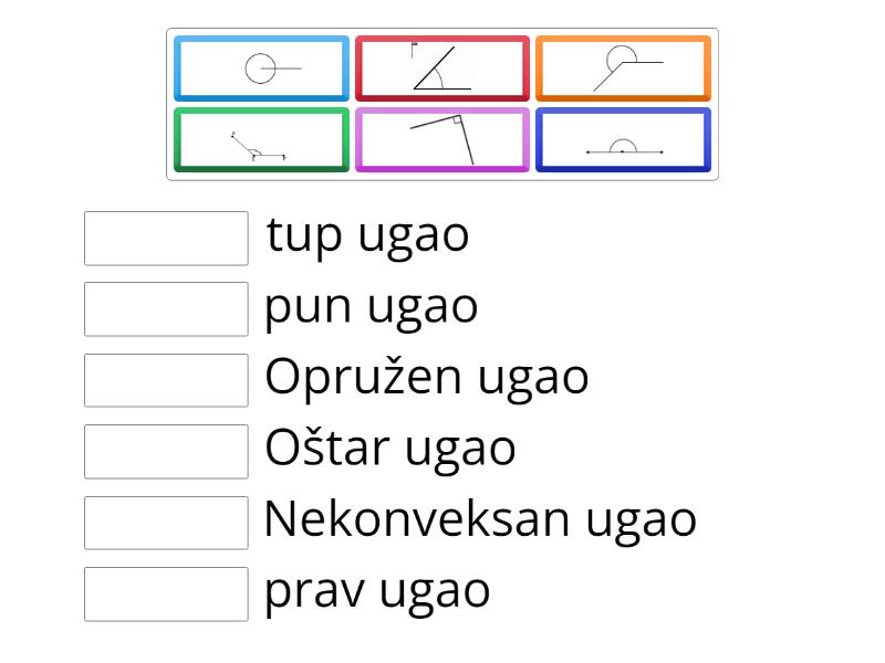 Vrste Uglova Match Up