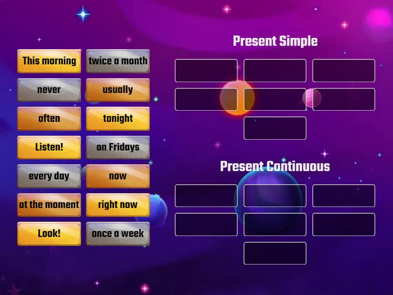 A1 4 Lesson 6 Present Simple Vs Present Continuous Time Expressions