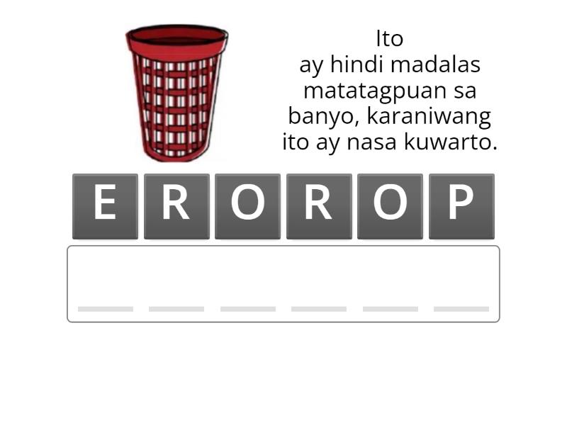 Wastong Paraan Sa Paglalaba Anagram