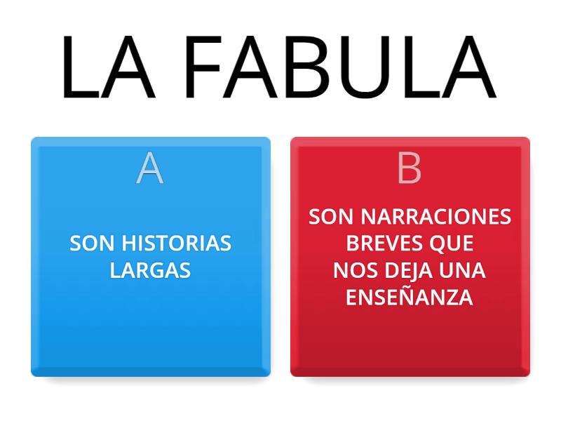 Mi Fabula Quiz