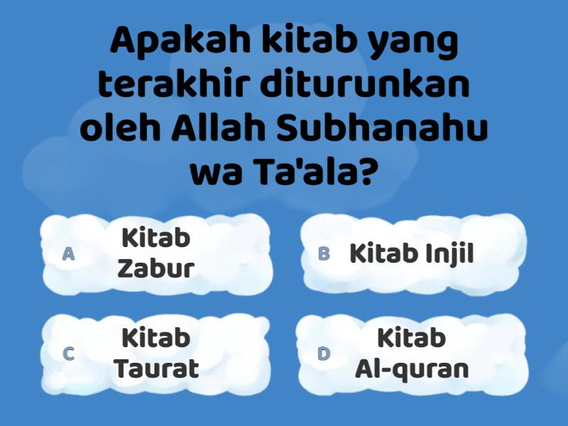 Kitab Al Quran Quiz