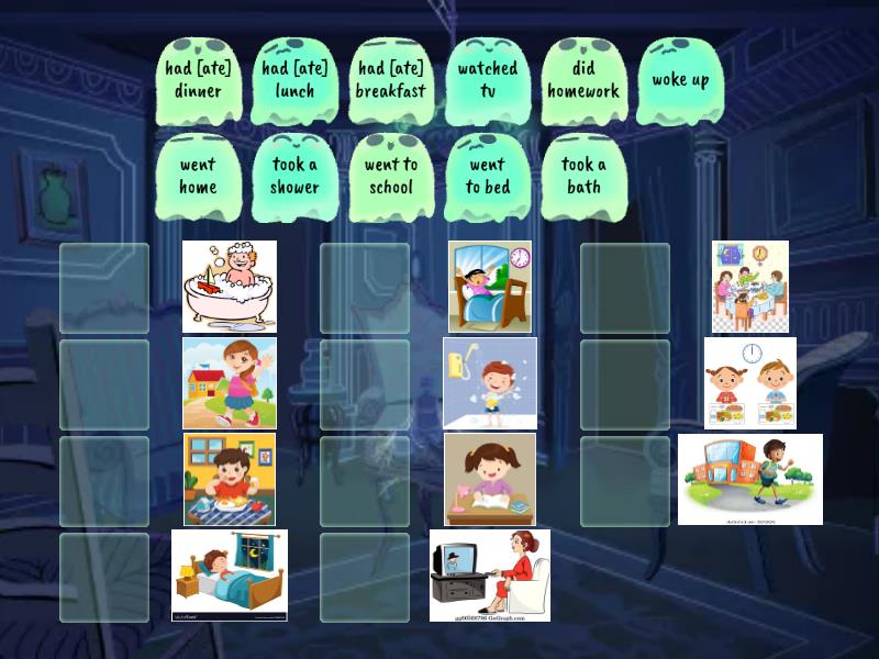 May Workbook Vocabulary Past Tense Une Las Parejas