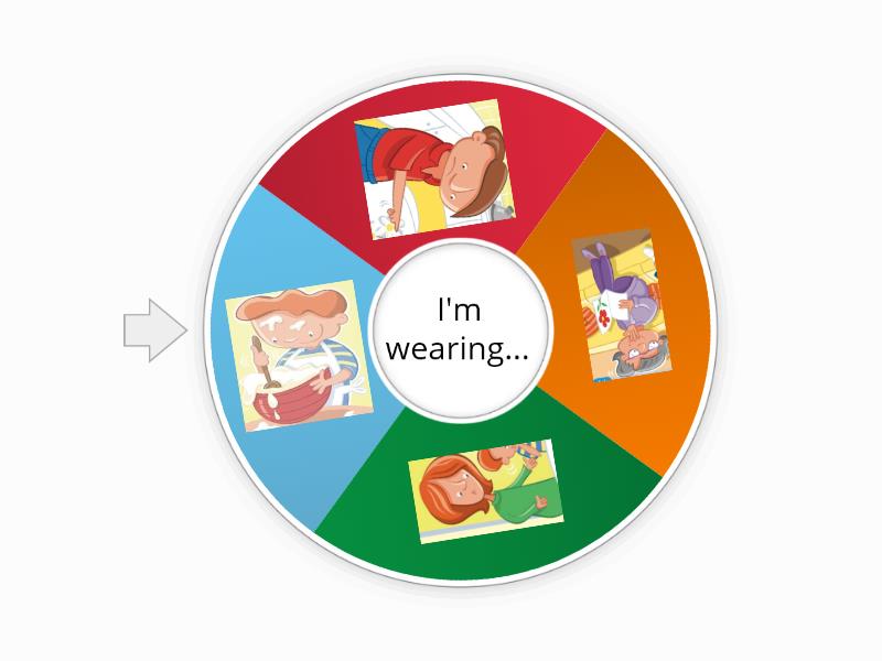 DESCRIBIMOS LOS PERSONAJES Random Wheel