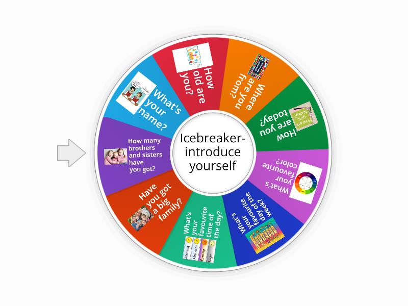 Icebreaker Introduce Yourself Spin The Wheel