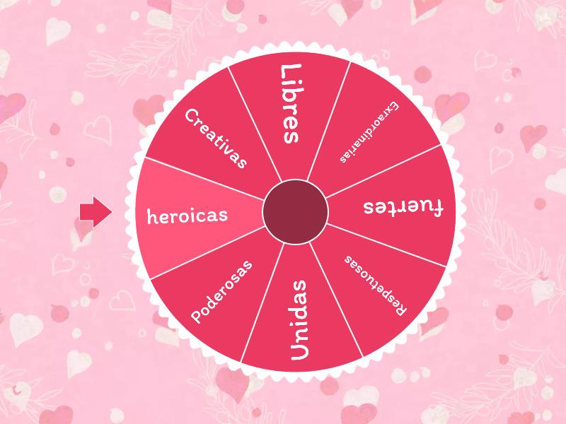 Dia Internacional De La Mujer Spin The Wheel