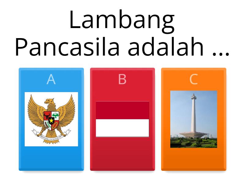 Pembelajaran Kelas Sd Materi Lambang Pancasila Quiz