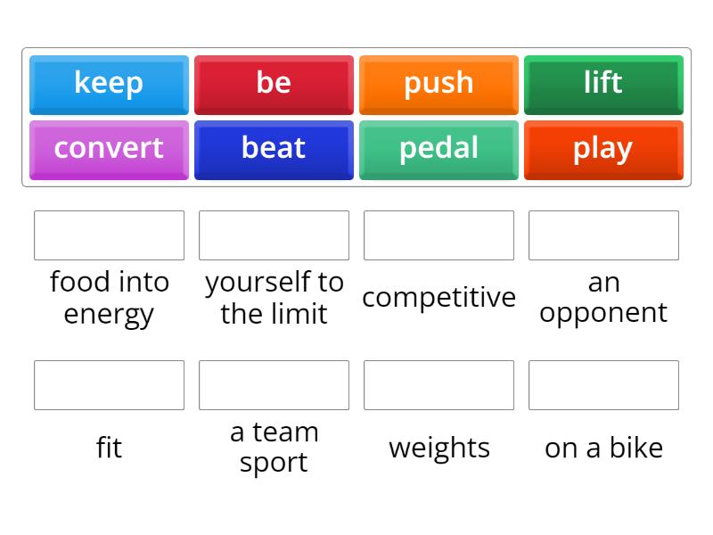 Collocations Match Up