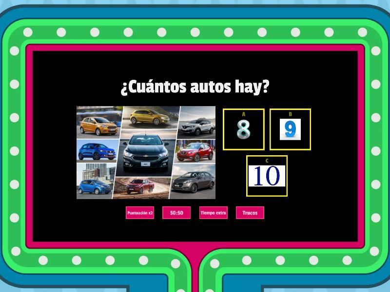 Juguemos Con Los Numeros Gameshow Quiz