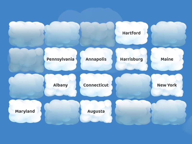 North Eastern States And Capitals Parejas