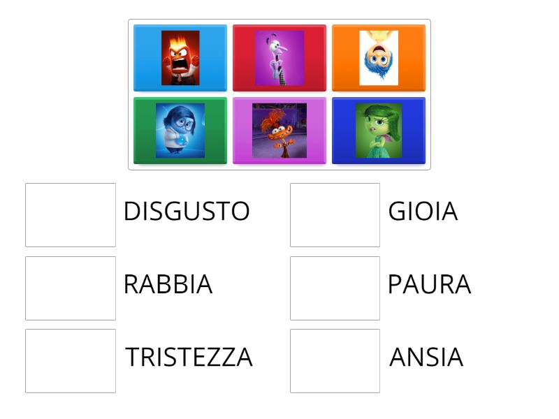 Le Emozioni Di Inside Out Match Up