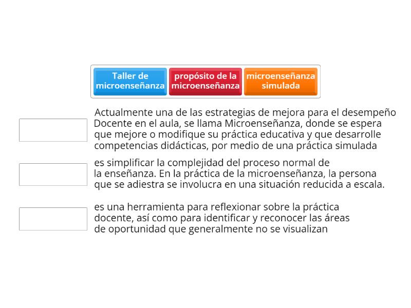 Arrastra La Respuesta Correcta Match Up