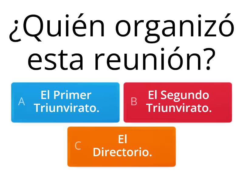 Todo sobre la Asamblea del año XIII Quiz