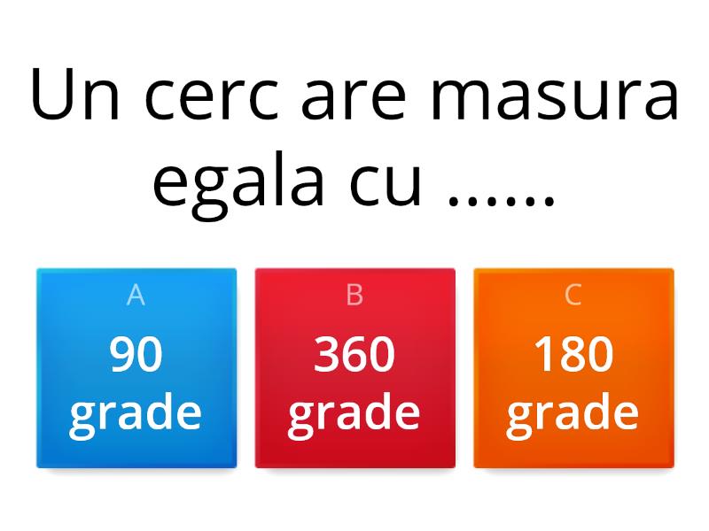 Test Capitol Cerc Quiz