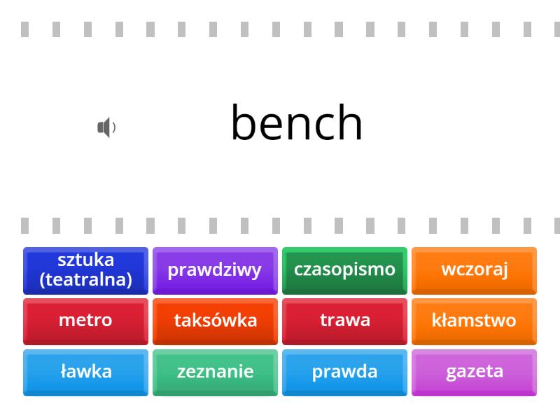 New Hot Spot Klasa Module Lesson Find The Match