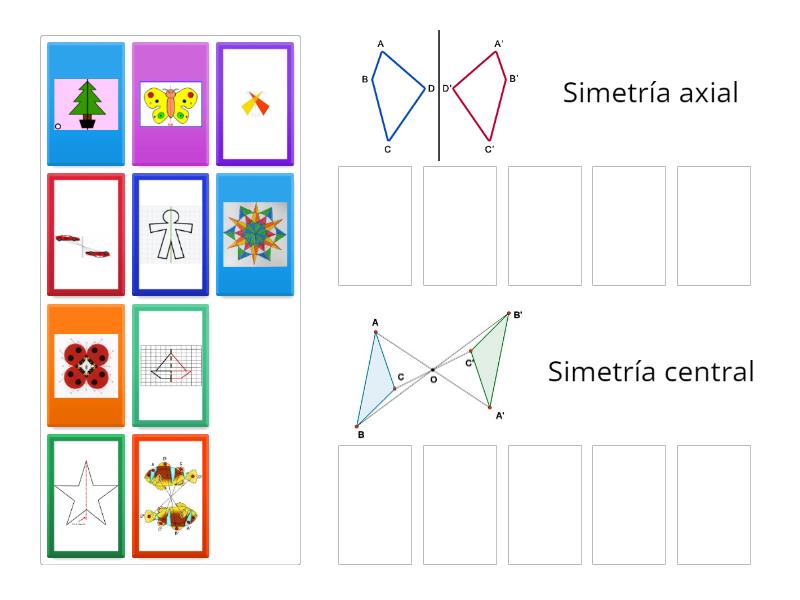 Simetr A Axial Y Central Cm Ordenar Por Grupo