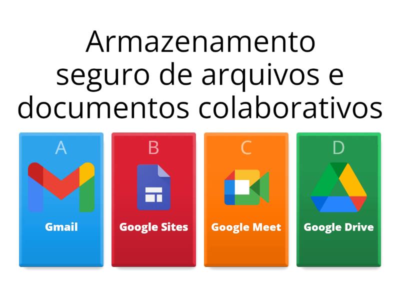 Ferramentas Do Google Workspace Quiz