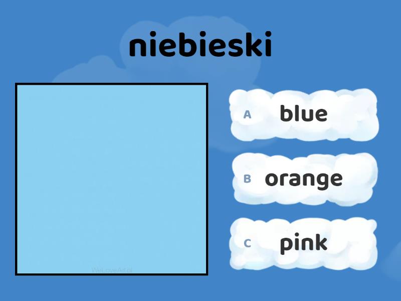 Kolory Po Angielsku Kl Test