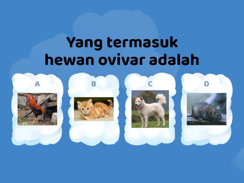 IPA Kelas 4 Perkembangbiakan Hewan Quiz