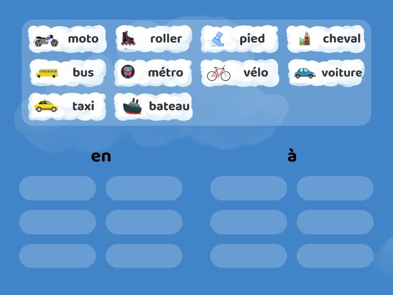 Moyens De Transport Amis Et Compagnie 2 Posortuj