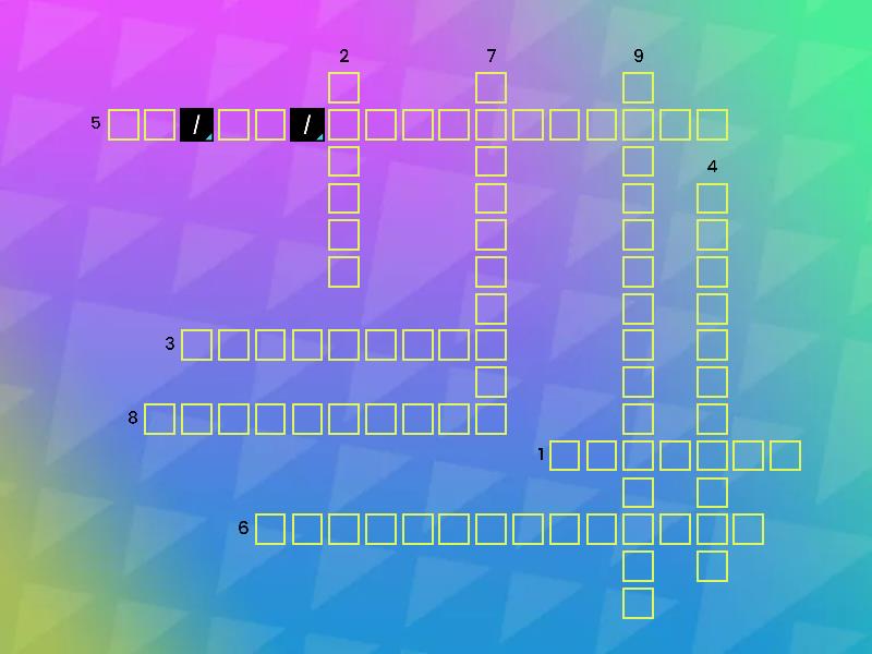 Identifying Verb Tenses Crossword