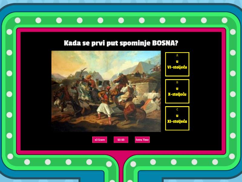 Historija Bosna U Srednjem Vijeku Kviz Gameshow Quiz