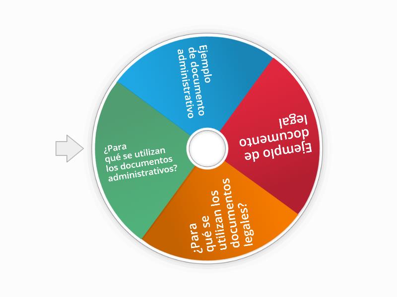 Ruleta De Documentos Rueda Aleatoria