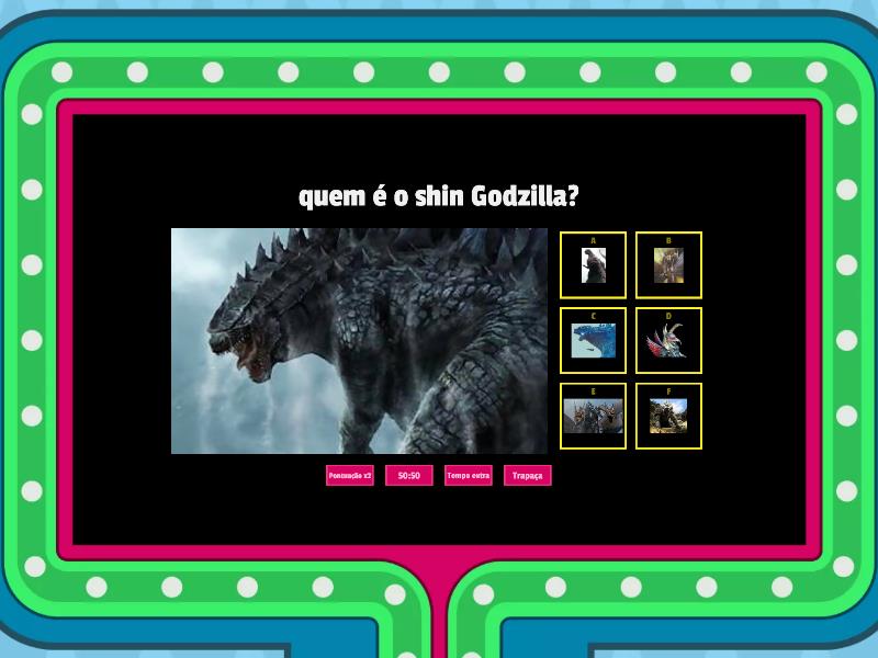 Godzilla Quiz Game Show De TV