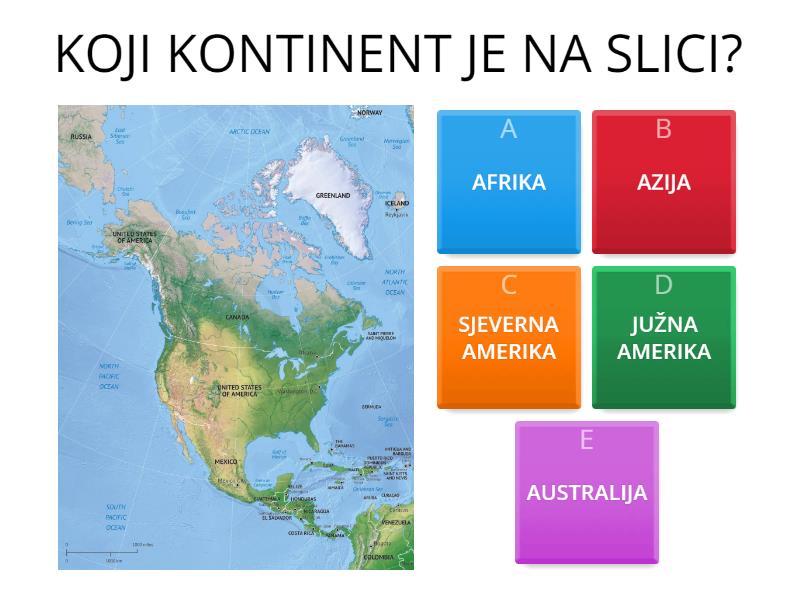 KVIZ IZ GEOGRAFIJE Quiz