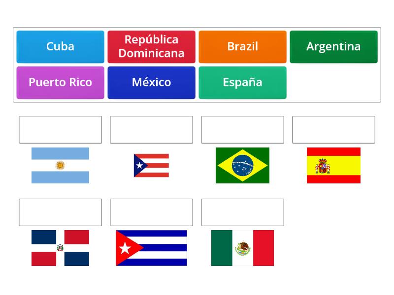 Banderas De Pa Ses Une Las Parejas