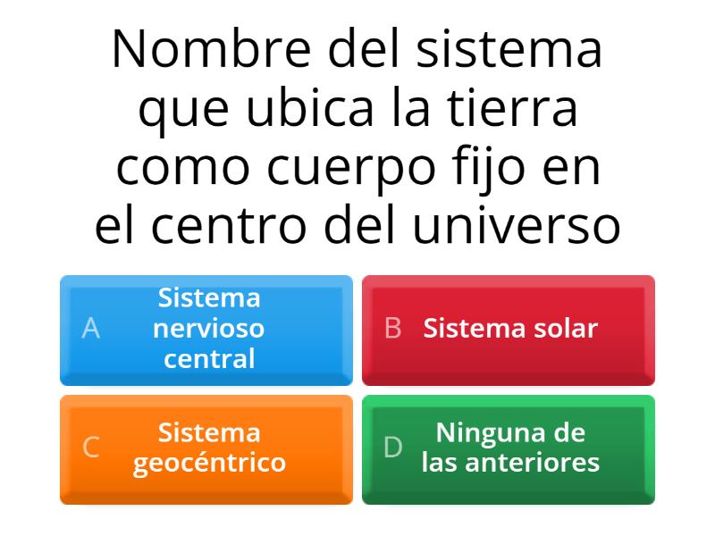 Ciencias Naturales Quiz