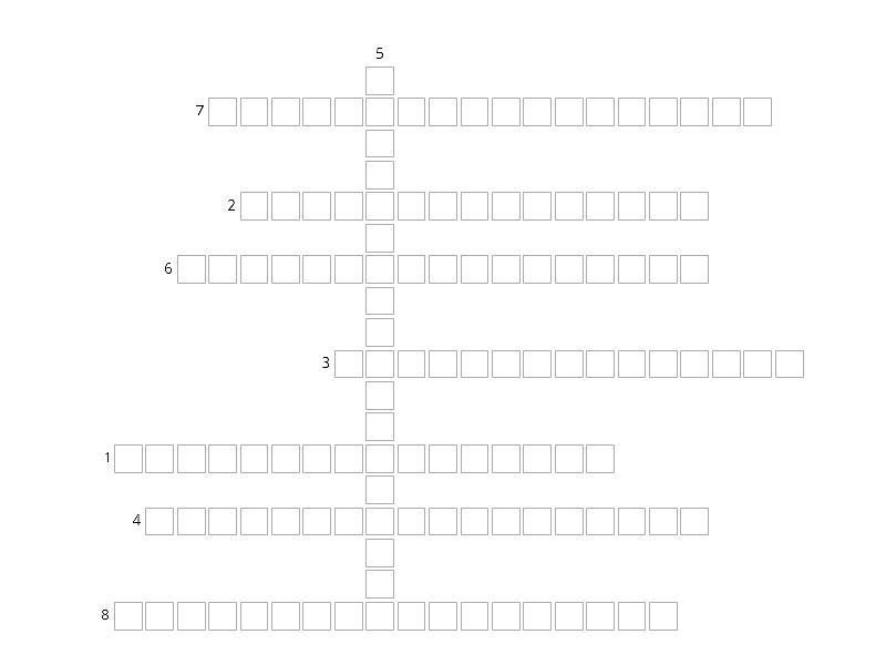 Geometr A Crucigrama