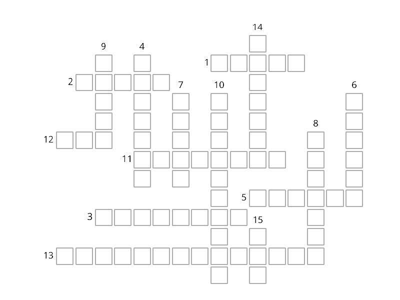 Palavras Cruzadas Do Sistema Solar Crossword