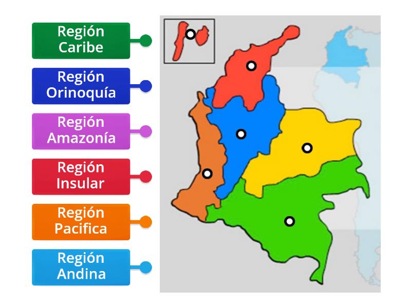 Regiones Naturales De Colombia 301 Labelled Diagram