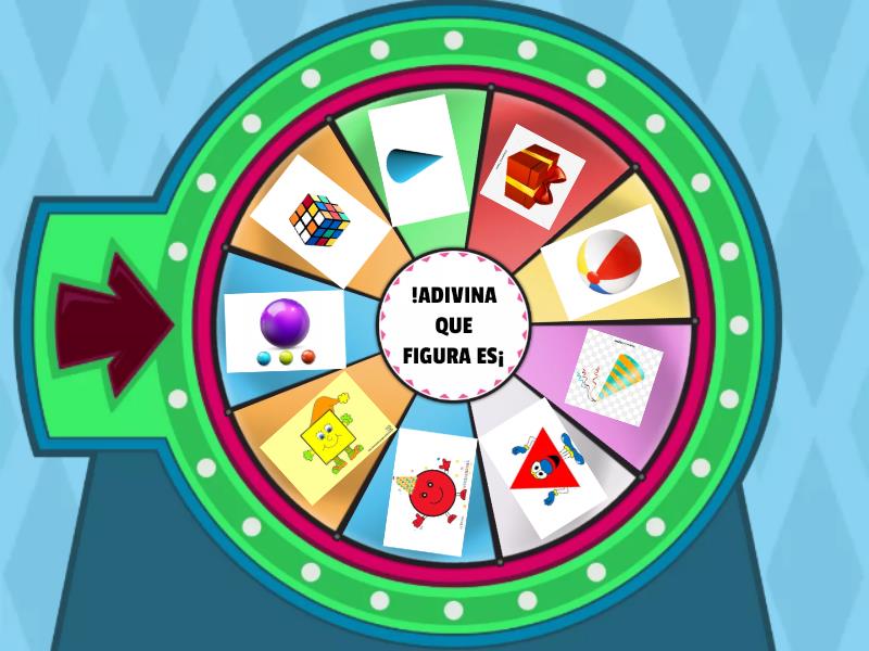 RULETA DE LAS FIGURAS GEOMÉTRICAS Spin the wheel